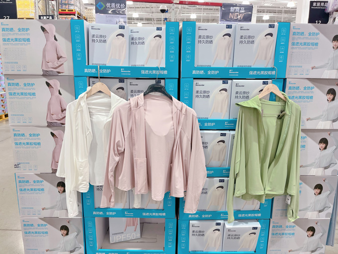 焦下披肩防晒服